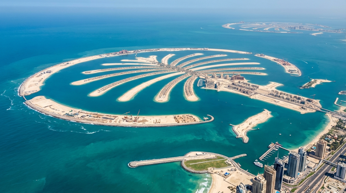 Palm Jebel Ali aerial rendering